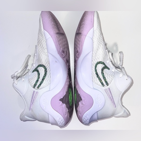 Nike- KD Trey 5 IX Lime Light Purple - Picture 3 of 7